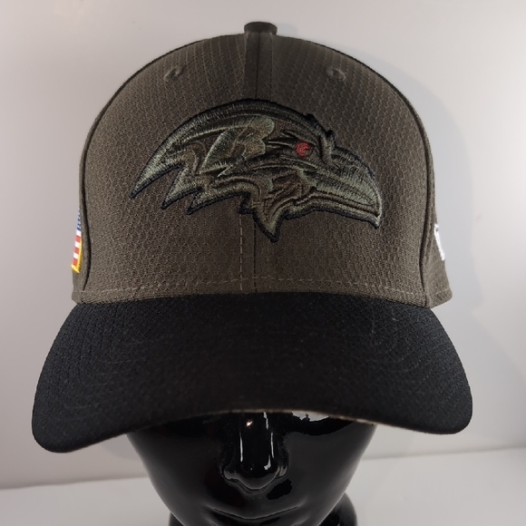 Baltimore Ravens Armed Forces Hat L/XL Like New!!!!! New ERA 3930 - Picture 2 of 10